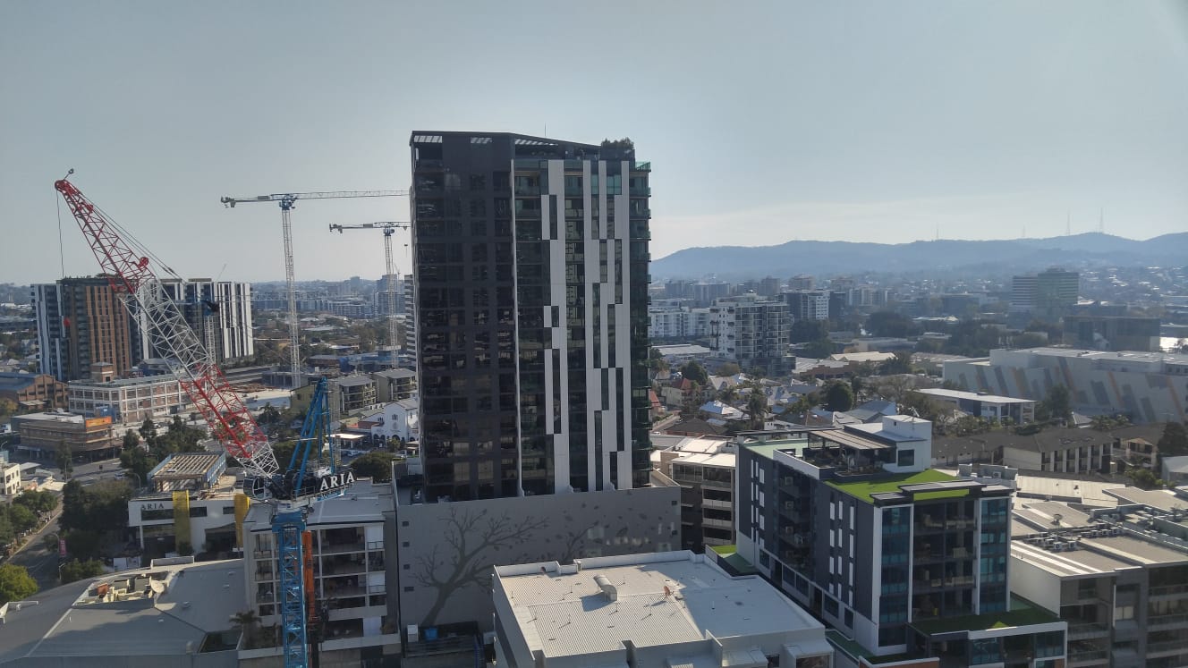 Aussicht vom Balkon ber Brisbane aber ohne Meerblick